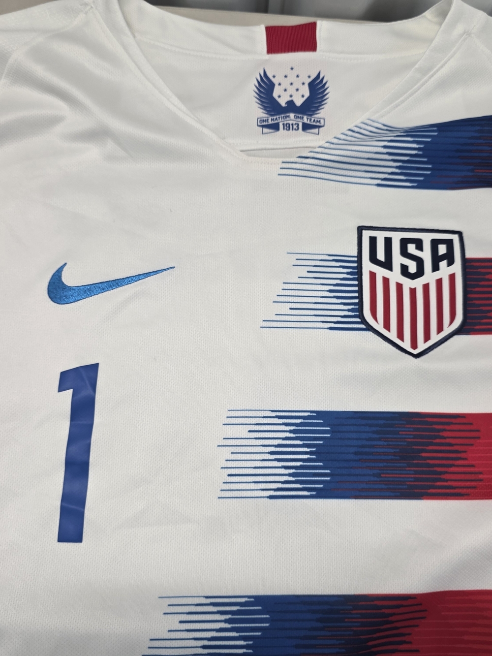 US Soccer Nike DriFit Soccer Jersey Men's Size 3XL NWOT - Picture 3 of 9